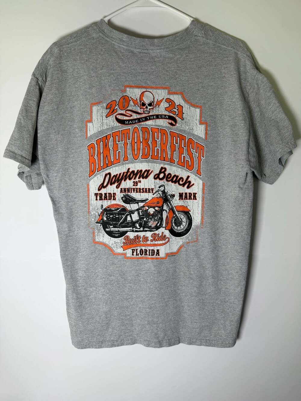 Biketoberfest 2021 29th Anniversary Daytona Beach Florida T-Shirt Men's